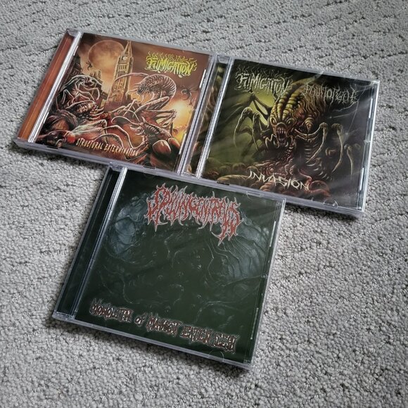 SPILLING ENTRAILS - Monolith of Maggot Eaten Flesh (CD) BRAND NEW STILL WRAPPED - Picture 3 of 3